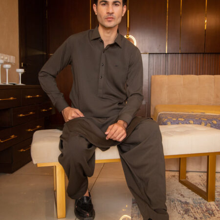 Business Class Dark Brown Wash & Wear